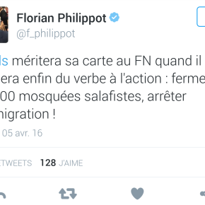 Noce (politique): Pour F. Philippot, M. #Valls mérite sa carte au FN …