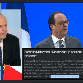 F.#Mitterrand ressuscité! « Je suis revenu à la maison … », c’est un miracle ;-)…