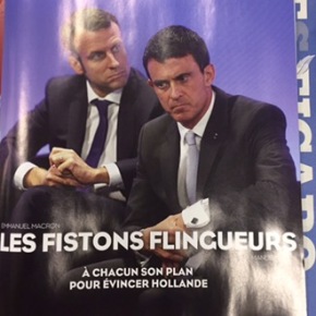 M. #Valls & #Macron:  » les fistons flingueurs » …
